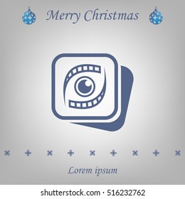 Eye icon - vector