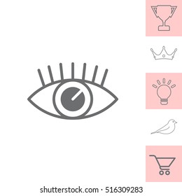 Eye icon - vector