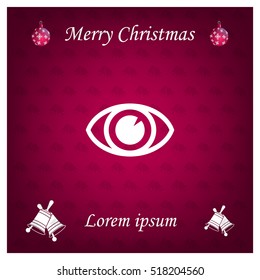 Eye icon. Vector