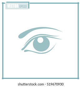 Eye icon. Vector