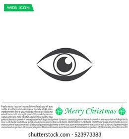 Eye icon - vector