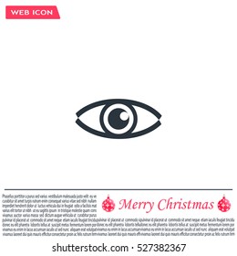 Eye icon. Vector