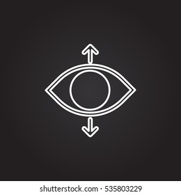 Eye icon - vector

