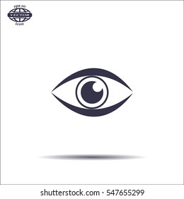Eye icon - vector
