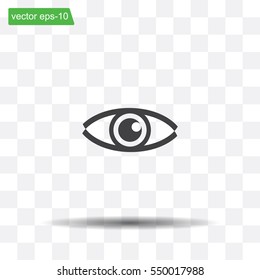 Eye icon. Vector