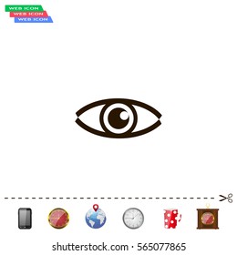 Eye icon. Vector