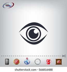 Eye icon - vector