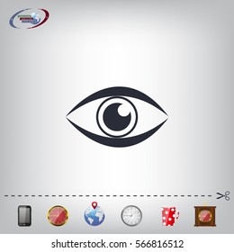 Eye icon - vector