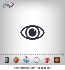 Eye icon. Vector