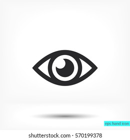 Eye Icon Vector Stock Vector (Royalty Free) 548724565 | Shutterstock