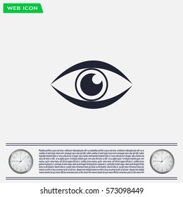 Eye icon - vector