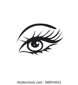 eye, icon, vector
