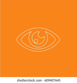 Eye icon - vector