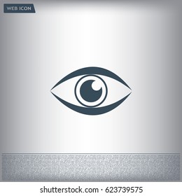 Eye icon - vector