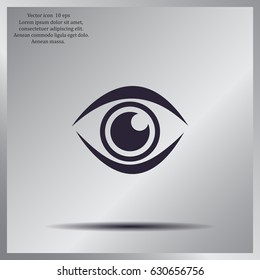 Eye icon - vector