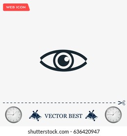 Eye icon. Vector