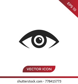 Eye icon vector