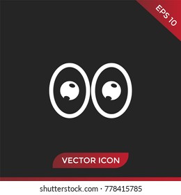 Eye icon vector