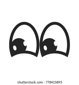 Eye icon vector