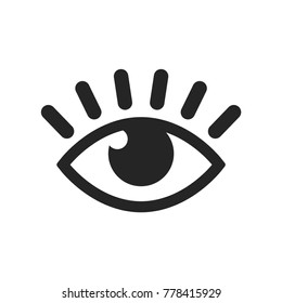 Eye icon vector