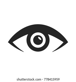 Eye icon vector