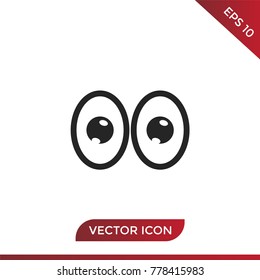 Eye icon vector