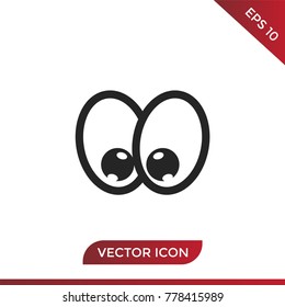 Eye icon vector
