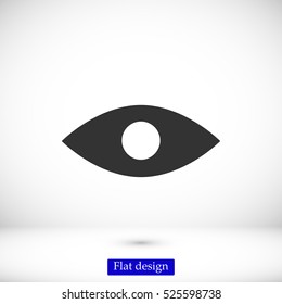 eye icon, vector best flat icon, EPS