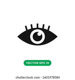 eye icon vector concept design template