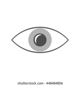 Eye icon, vector design