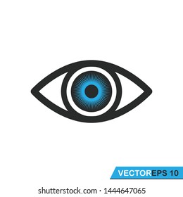eye icon vector design illustration