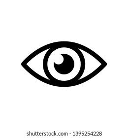 eye icon vector design template