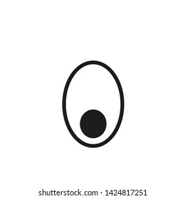 eye icon vector design template