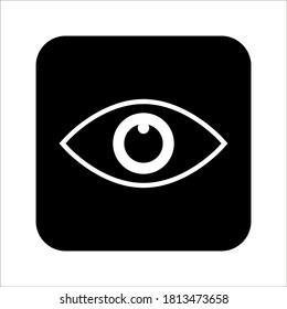 Eye Icon Vector Design Template on background