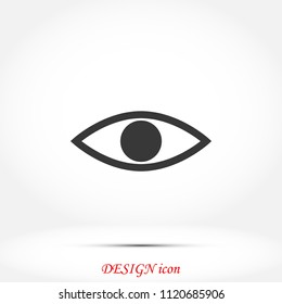 Eye icon, Vector EPS 10 illustration style