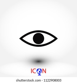 Eye icon, Vector EPS 10 illustration style