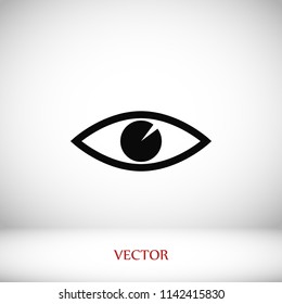 Eye icon, Vector EPS 10 illustration style