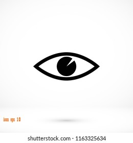 Eye icon, Vector EPS 10 illustration style