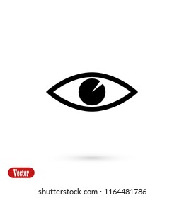 Eye icon, Vector EPS 10 illustration style