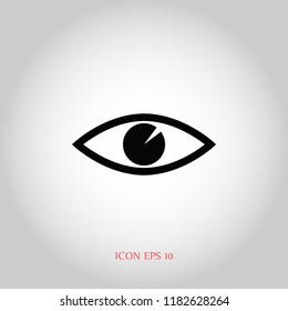 Eye icon, Vector EPS 10 illustration style