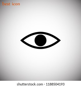 Eye icon, Vector EPS 10 illustration style