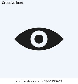 Eye icon vector eps 10