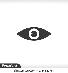 Eye icon vector eps 10