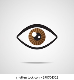 Eye icon - Vector EPS 10