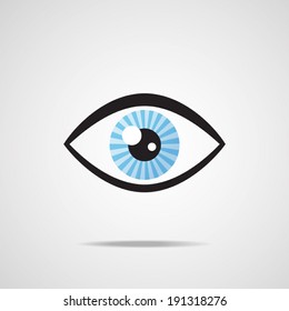 Eye icon - Vector EPS 10