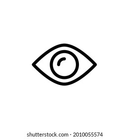 Eye icon, vector eps 10