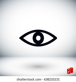 Eye icon, Vector EPS 10 illustration style