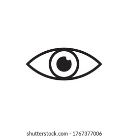 Vector de iconos oculares. Signo de béisbol