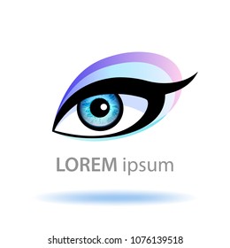Eye icon Vector illustration