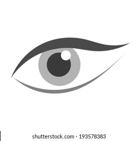 Eye icon. Vector illustration